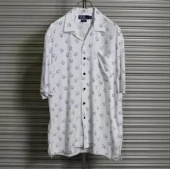 リ*ィ様 ポロ ラルフローレン CLAYTON 開襟シャツ 総柄 CALDWEL