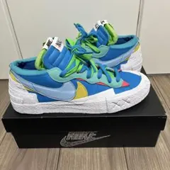 KAWS sacai Nike Blazer Low Neptune Blue