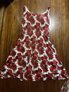 UNIQLO ユニクロ ブラトップワンピース 花柄 Lサイズ