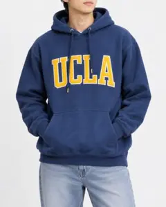 UCLA プルオーバーパーカー ネイビー M