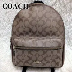 0136 COACH signature シグネチャー バックパック リュック - メルカリ