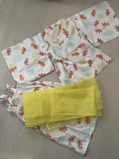 新品　コンビミニ　combimini かんたん浴衣