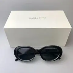 GENTLE MONSTER ブラックオーバルサングラス EVE