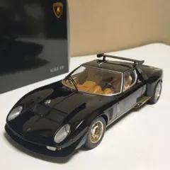 絶版☆京商1/18LAMBORGHINI MIURA SVR黒金08319BKG - メルカリ