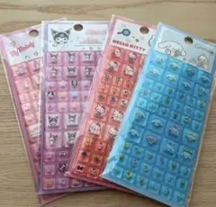 正規品　サンリオ　タイルシール　ブロックシール　3