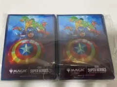 MTG キャプテン・アメリカ スリーブ マジック大戦祭 - メルカリ