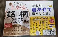 【投資本2冊セット】お金は寝かせて増やしなさい ＆ 上がる銘柄選び黄金ルール87