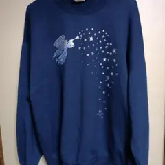 MORNING SUN ネイビー トレーナー X-GRANDE