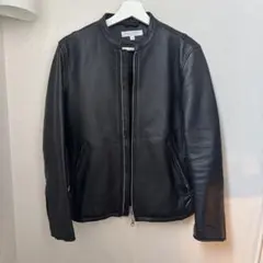 URBAN RESEARCH ブラックレザーライダースジャケット S