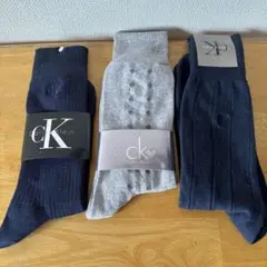 カルバンクライン　紳士靴下三足 未使用