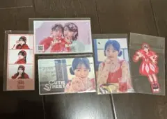 佐野愛花　ラッフル　クリアカード　シール　3cutカード