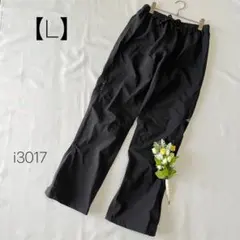 ワークマン イナレム レインパンツ ストレッチ 撥水 ブラック【L】