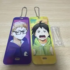 ハイキュー　キーホルダー　月島蛍　山口忠