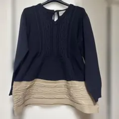 UNITED ARROWS ケーブルニット セーター