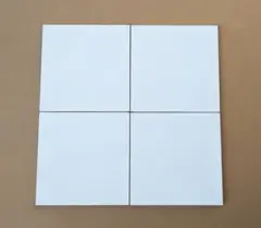 USMハラー用パーツ パネル 板 33.5x33.5cm 部品 パーツ 白 4枚