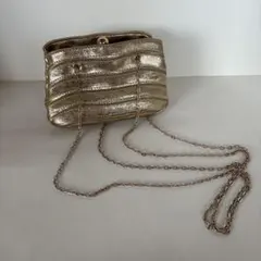 ZARA WOMAN ゴールド チェーン ショルダーバッグのサムネイル
