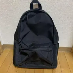 無印良品 肩の負担を軽くする 撥水リュックサック 黒