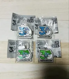 ポケモン　30周年　メタルチャーム　マスコット　セット売り　お揃い　ペア