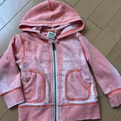 F.O.KIDS ジップアップパーカー オレンジ 90cm