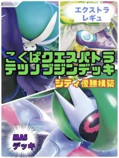 【構築済】こくばバドレックスクエスパトラテツノブジンデッキ