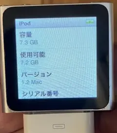 Apple iPod nano 第6世代 本体【初期化済み】