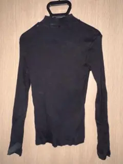 ノーブランド 黒のトップス