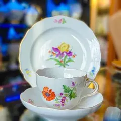 英国シェリークイーンアンマイガーデン ティーセット カップ＆ソーサー
