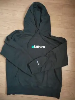 adidas atmos コラボ ジェイド色　パーカー　LL