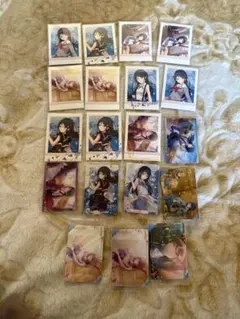 プロセカ　ぱしゃこれ、ウエハースカード　一歌セット