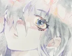 （水彩画）イラスト原画　一点のみ　送料込み