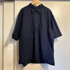 【未使用タグ付】UNIQLO ：C　シャツ　ネイビー we0145