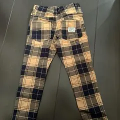 ブリーズ チェック柄ロングパンツ 110