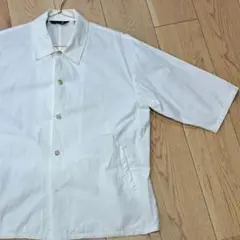 LAKOLE ラコレ 半袖シャツ M ホワイト USAコットン