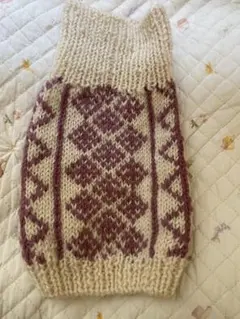 犬服　ハンドメイドセーター