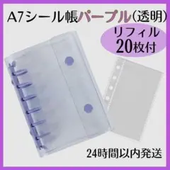 【SAN様専用】パープルラメ、ブルーラメ、リフィル 20枚 ＋30枚