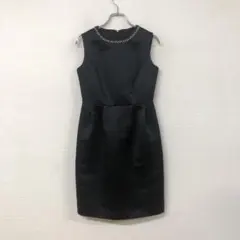 z-1062 組曲ドレスワンピースブラックＳ２