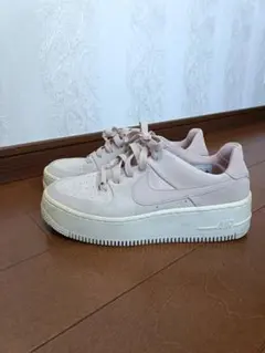 NIKE WMNS AF1 SAGE LOW ピンク スエード 23.5cm