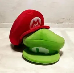 USJぬいぐるみハット　マリオ・ルイージ