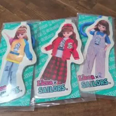 リカちゃんくじ　くじ ダイカットキーチェーン 3種