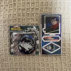 ヒロアカ アクリルフィギュア&チャームコレクション デコレクション缶バッジ 飯田