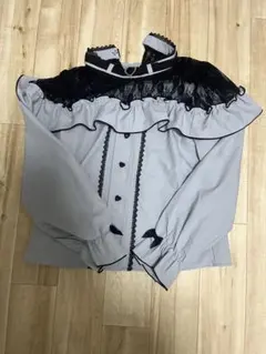 Metamorphose Lilli Aライン ブラウス ネイビー | Mercari