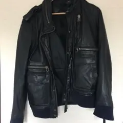 ラムレザーライダースジャケット
