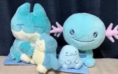 ポケモンLittleDaydreamゴンベとカビゴン ウパーとヌオーぬいぐるみ