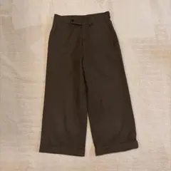 ウール カジュアルパンツ