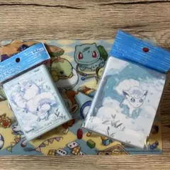 ポケモン デッキシールド プロ ピカチュウ&ロコン（アローラの姿） 2個