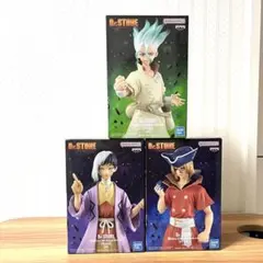 Dr.STONE 石神千空 七海龍水 あさぎりゲン フィギュア 3種セット