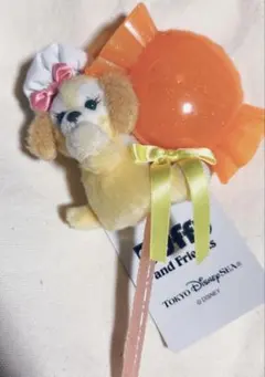 ディズニー ダッフィー＆フレンズ ぬいぐるみスティック ステッキ クッキーアンのサムネイル