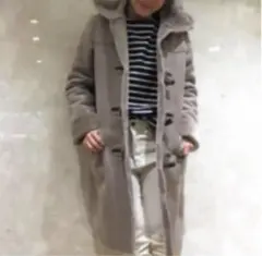 ミラオーウェン  ムートンダッフルコート