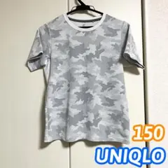 UNIQLO 迷彩柄 Tシャツ 150 ユニクロ スポーツウェア