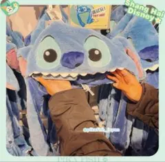 【即発送☆正規品】スティッチ　耳が動くファンキャップ　上海ディズニー